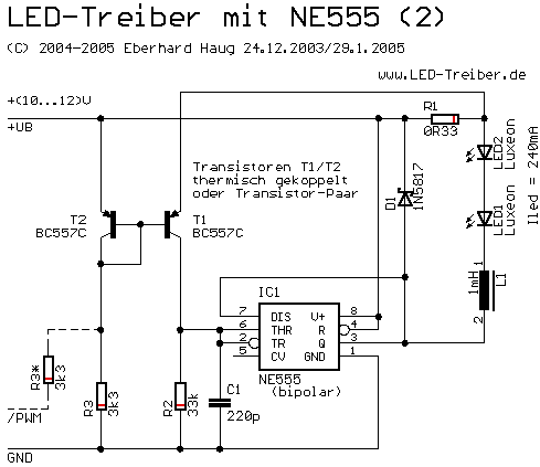 LED-Treiber mit NE555 (2)