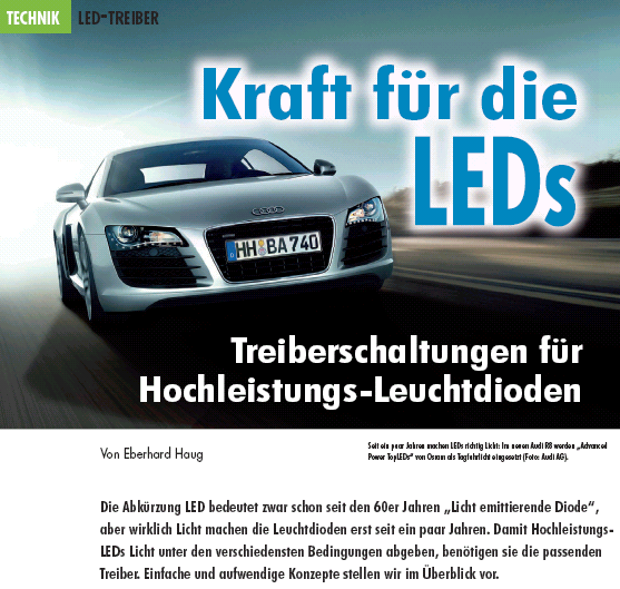 Kraft fr die LEDs (c) Elektor