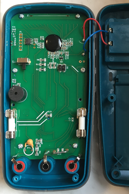 Multimeter innen